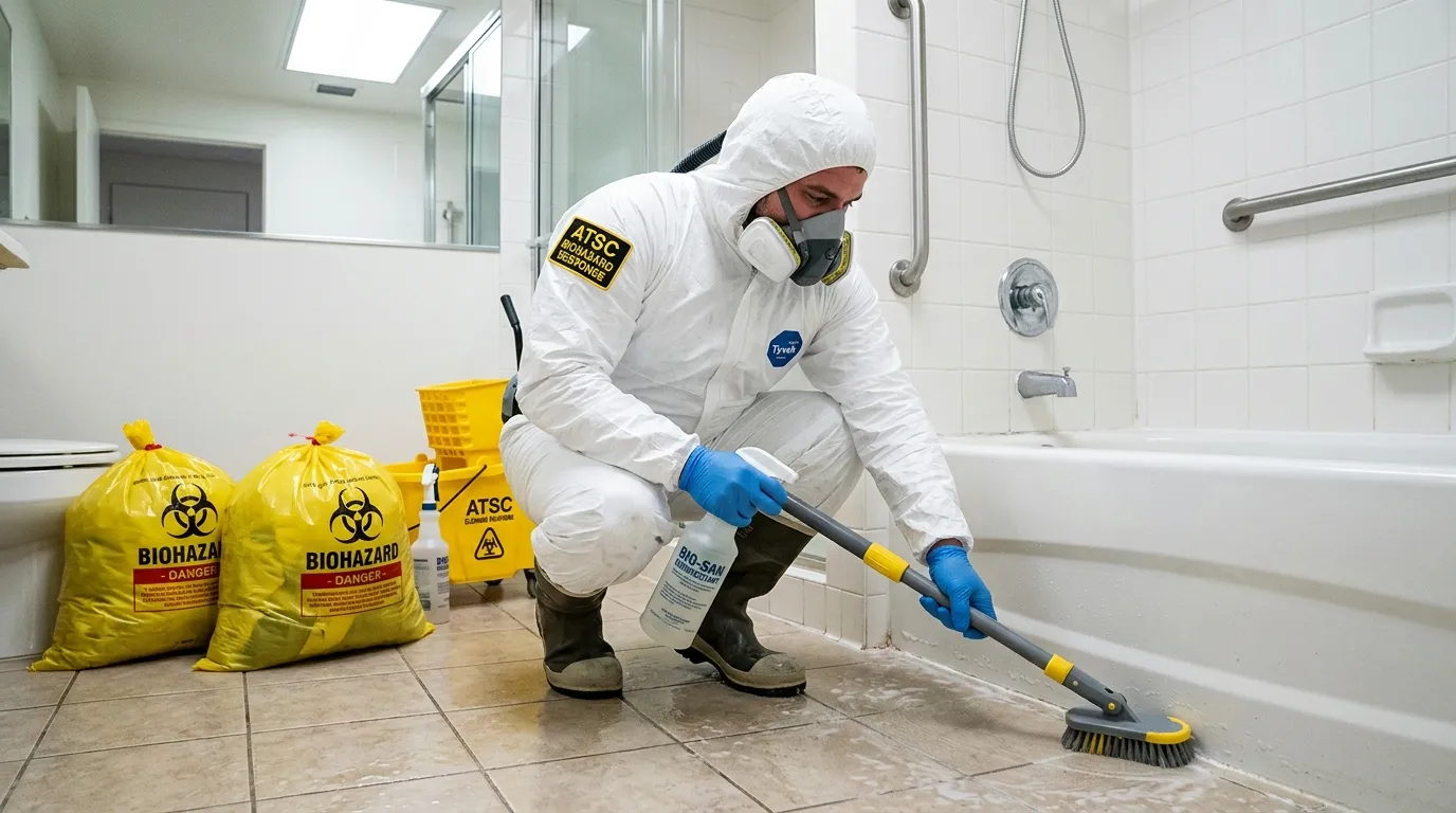 Decontamination equipment deployed for Blood Cleanup in Flagstaff